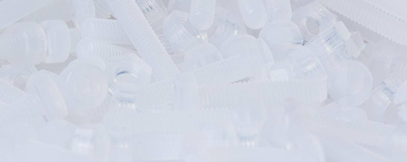 PFA (Perfluoroalkoxy) Screws, Nuts, Bolts - High Performance Polymer-Plastic Fastener Components