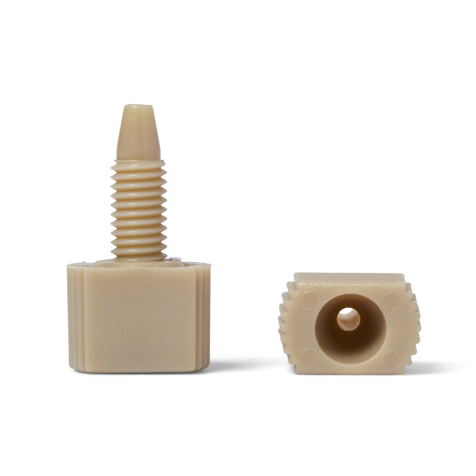 HPLC PEEK geïntegreerde kleine platte kopverbinding voor 1/16 capillaire buis