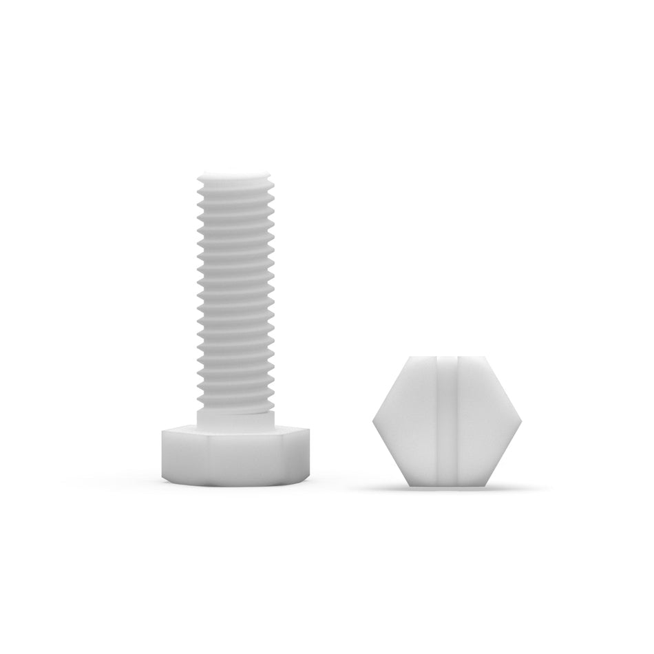 PTFE-zeskantschroef met sleuf - DIN 933 SZ
