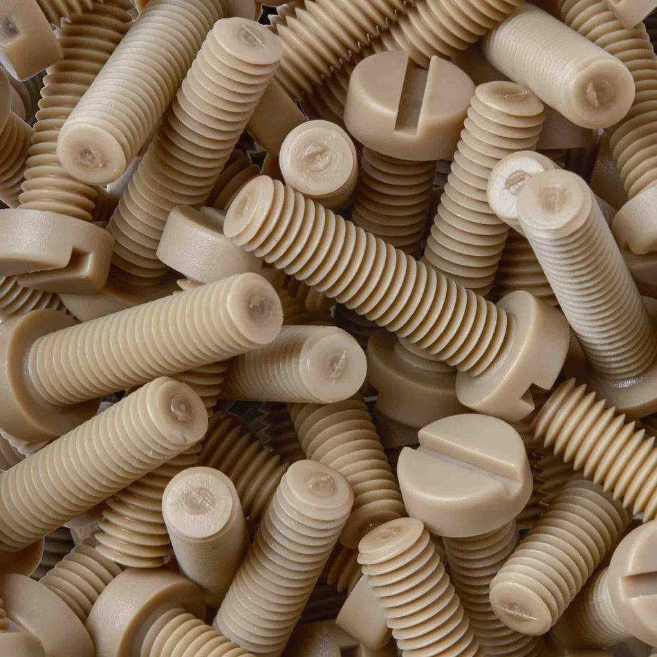 PEEK Cilinderkopschroeven met gleuf DIN 84