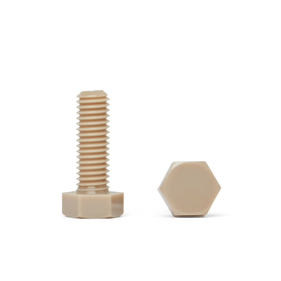Imperial PEEK Zeskantbouten - UNC (ASME B18.2.1)