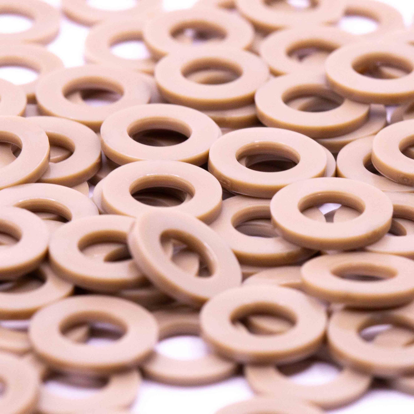 PEEK Flat Washers - High Performance Polymer-Plastic Fastener Components