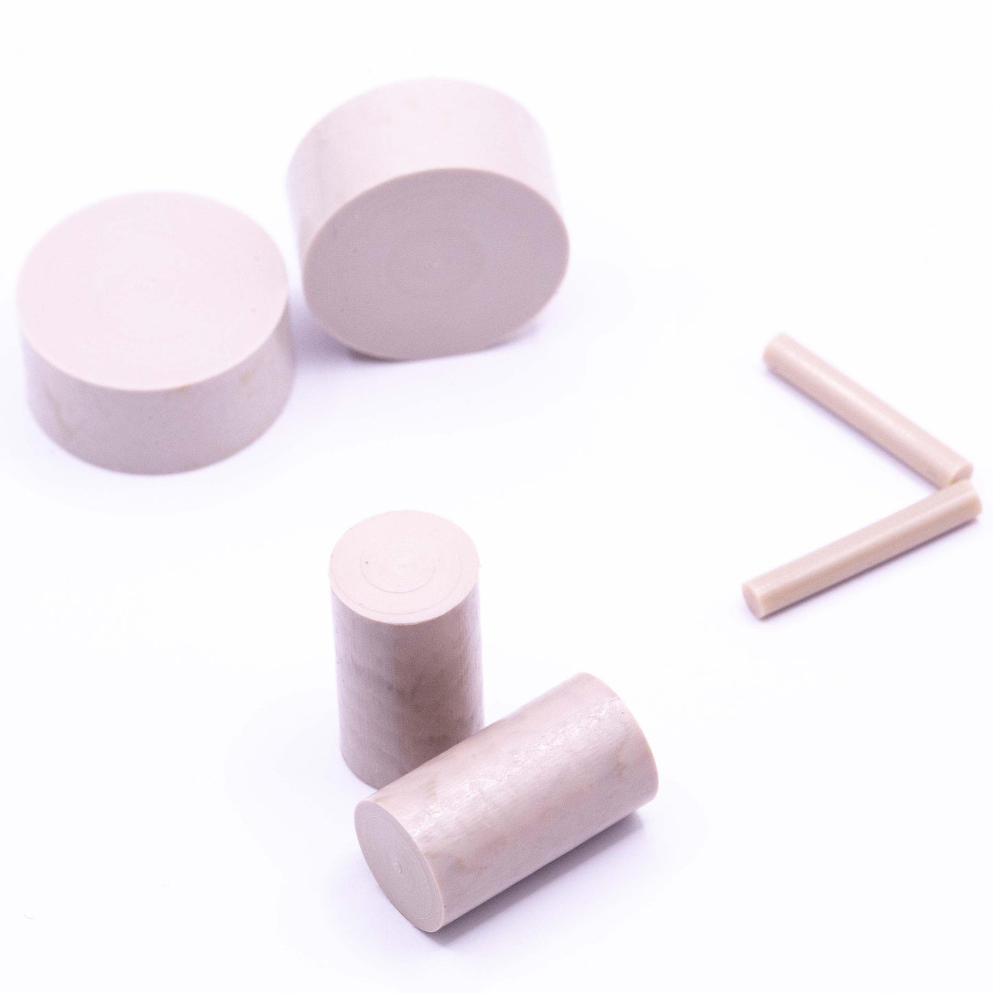 PEEK Natural 450G Rod - High Performance Polymer-Plastic Fastener Components