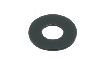 Polyamide (Nylon) Flat Washers - Black - High Performance Polymer-Plastic Fastener Components